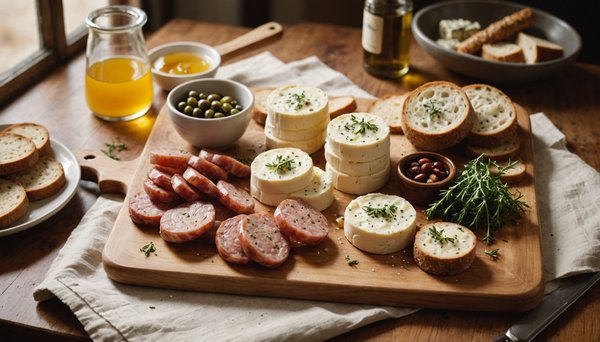 Saucisson au fromage de brebis : fondant et savoureux